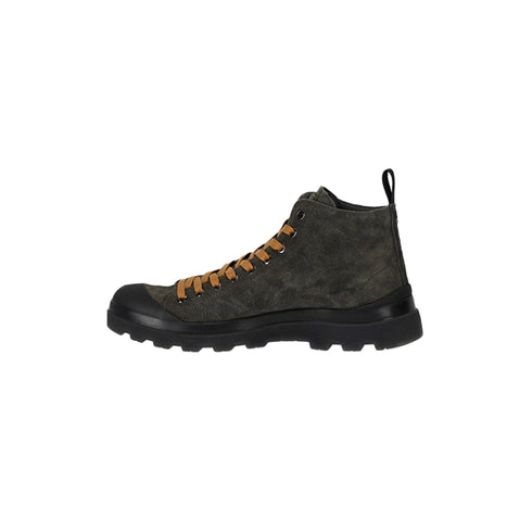 PANCHIC Stivali Stivaletto Uomo Ankle scamosciato Kaki camel - Francavilla Moda